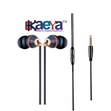 OkaeYa-TC-110 Earbuds Headphones With Stereo Microphone For Handsfree Calling, 